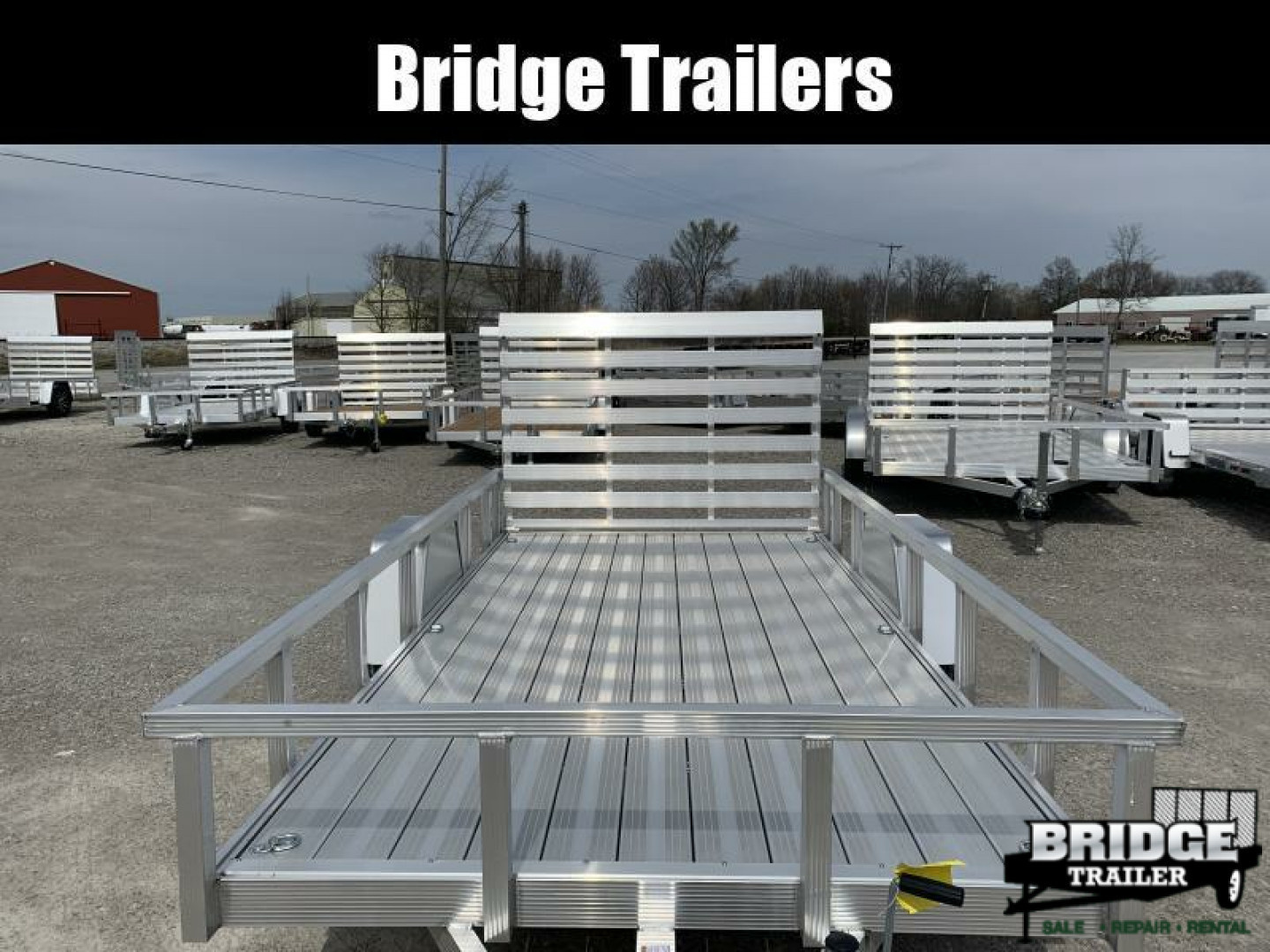 New 2026 Sport Haven AUT612D (6' X 12') 2.9K Aluminum Utility Trailer