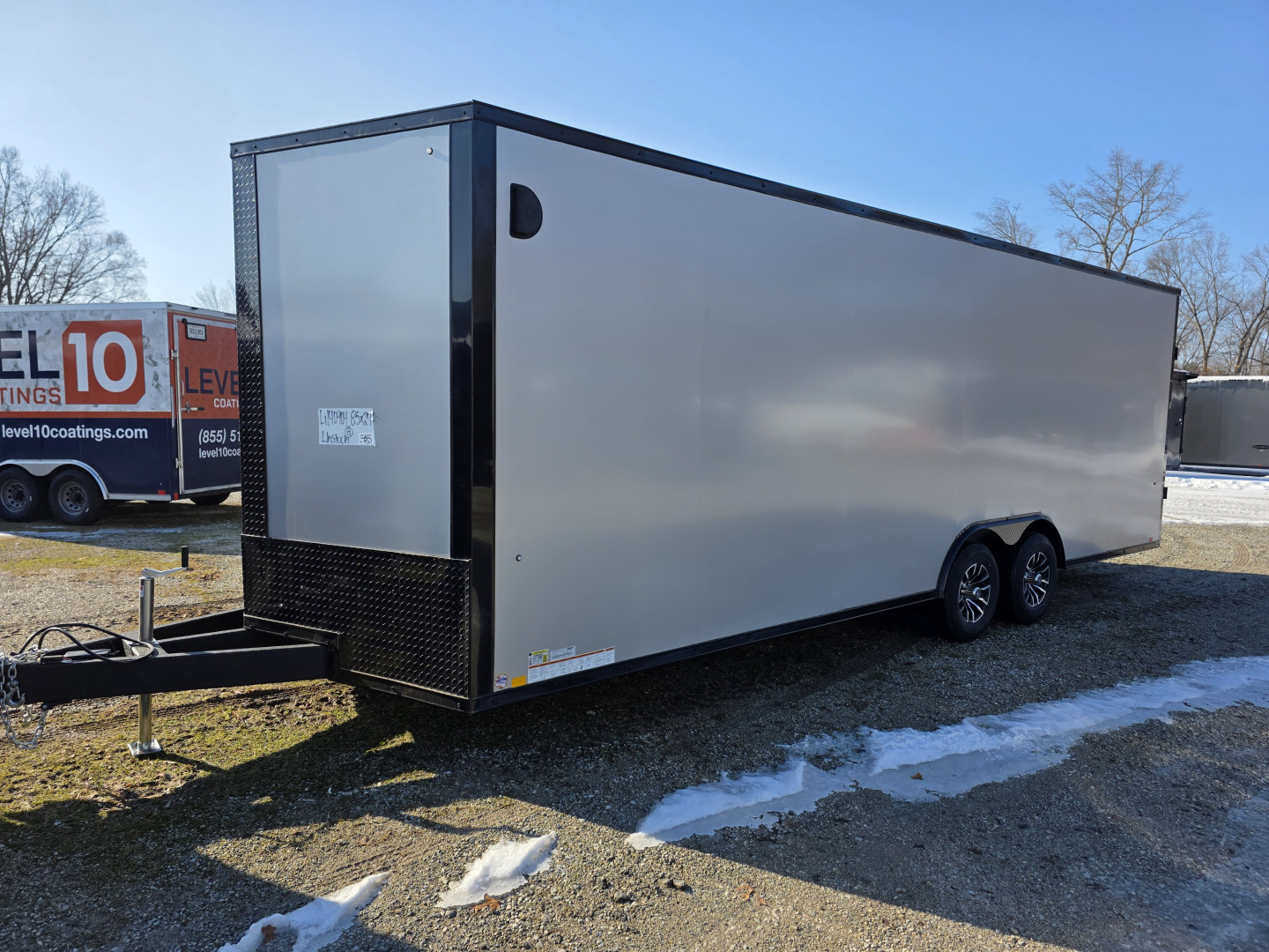 New 2026 Formula Trailers 8.5X24 SCREWLESS EXTERIOR BLACKOUT 7' INSIDE 10K GVWR Cargo / Enclosed Trailer