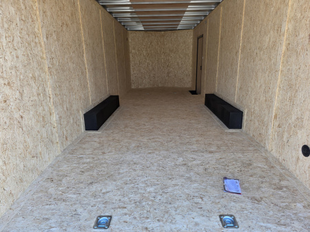 New 2026 Formula Trailers 8.5X24 SCREWLESS EXTERIOR BLACKOUT 7' INSIDE 10K GVWR Cargo / Enclosed Trailer
