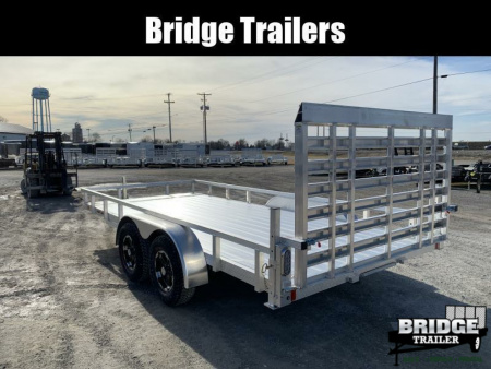 New 2026 Sport Haven AUTX716T-HD (7' X 16') 7K Aluminum Utility Trailer