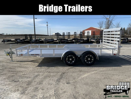 New 2026 Sport Haven AUTX716T-HD (7' X 16') 7K Aluminum Utility Trailer