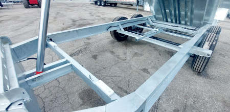 New 82 X 14 GALVANIZED DUMP 8 K AXLES SPARE INCLUDED 2026 TRIUMPH