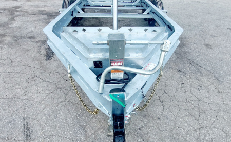 New 82 X 14 GALVANIZED DUMP 8 K AXLES SPARE INCLUDED 2026 TRIUMPH