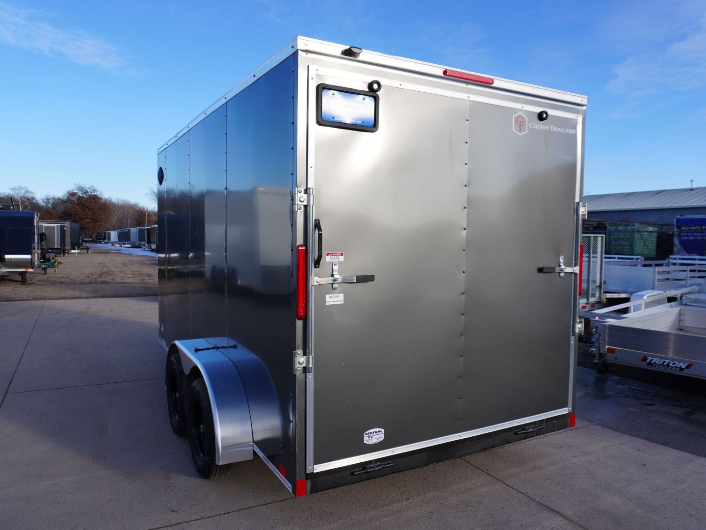 New 2026 Cross Trailers 7x14ft Beta Series Cargo / Enclosed Trailer