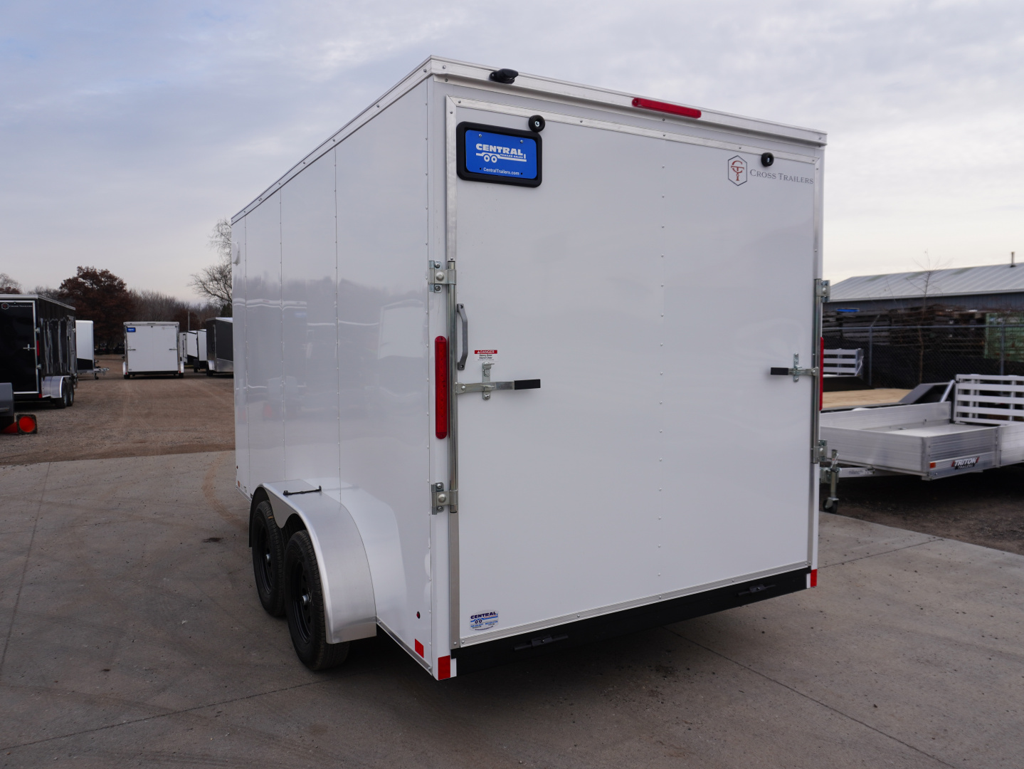 New 2026 Cross Trailers 7x14ft Beta Series Cargo / Enclosed Trailer