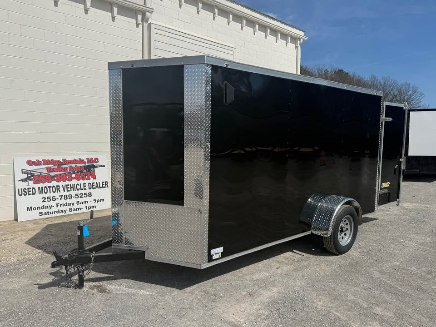 New 2026 Oak Ridge 6x12SA Cargo / Enclosed Trailer
