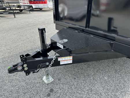 New 2026 HAWKE 7X12 12K TANDEM AXLE DUMP TRAILER 4' WALLS