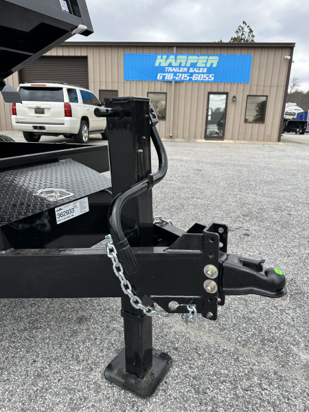New 2026 HAWKE 7X12 14K TANDEM AXLE DUMP TRAILER 2' WALLS