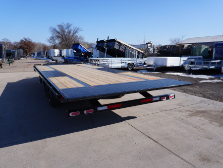 New 2026 Diamond C Trailers DET207 22ft Deckover Tilt Trailer