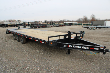 New 2026 PJ Trailers 24' F8 MR 21K GVWR STOCK ID 52140 Equipment Trailer