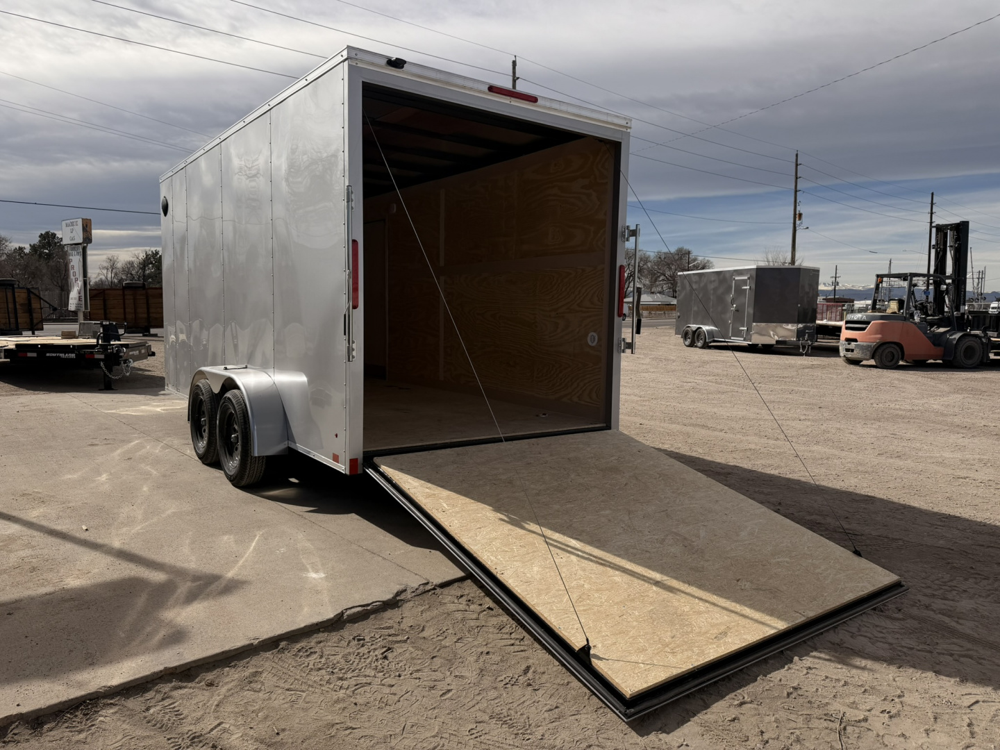 New 2026 Cross Trailers 7-16-1.5V Enclosed 7K GVWR