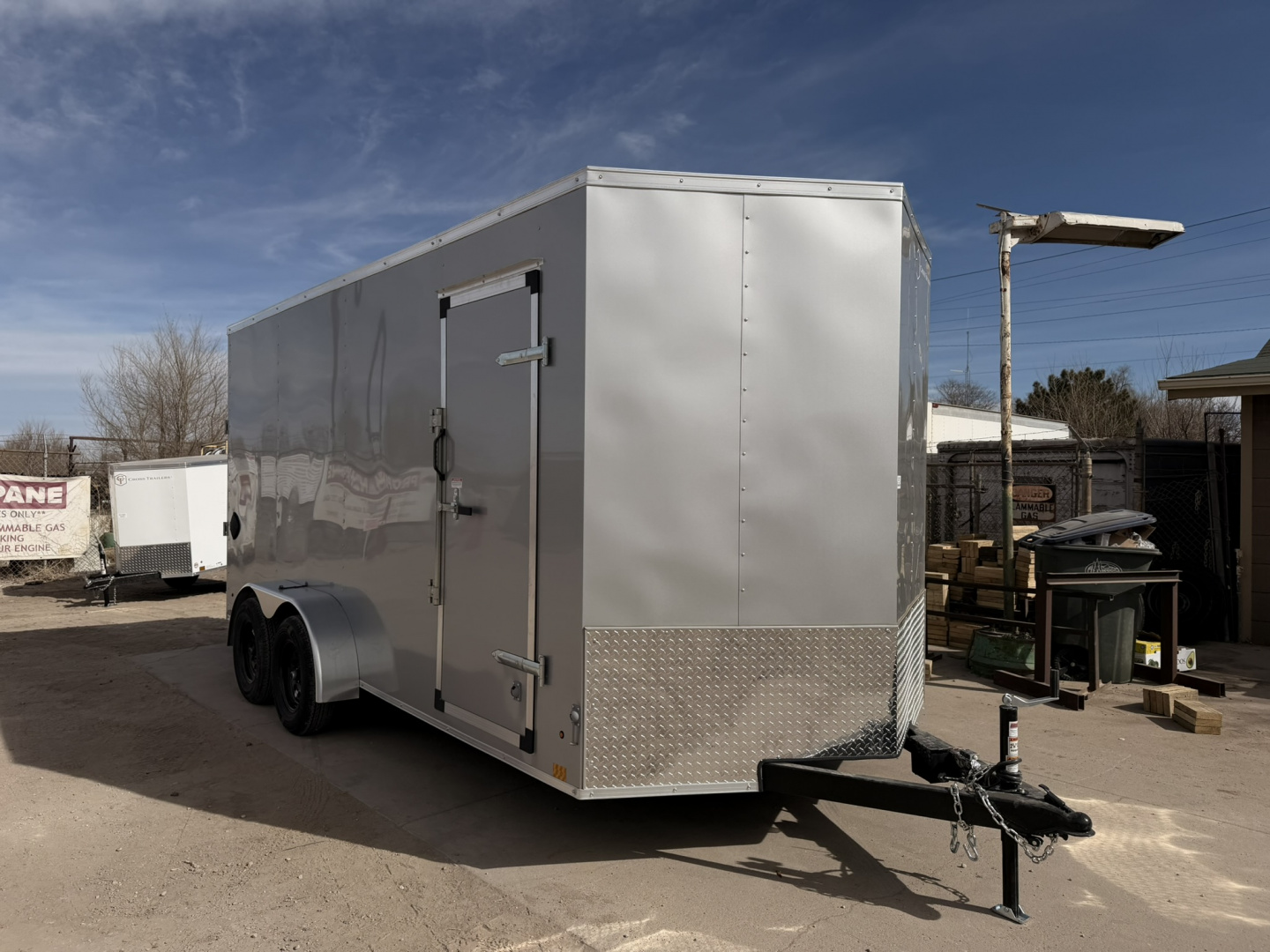 New 2026 Cross Trailers 7-16-1.5V Enclosed 7K GVWR