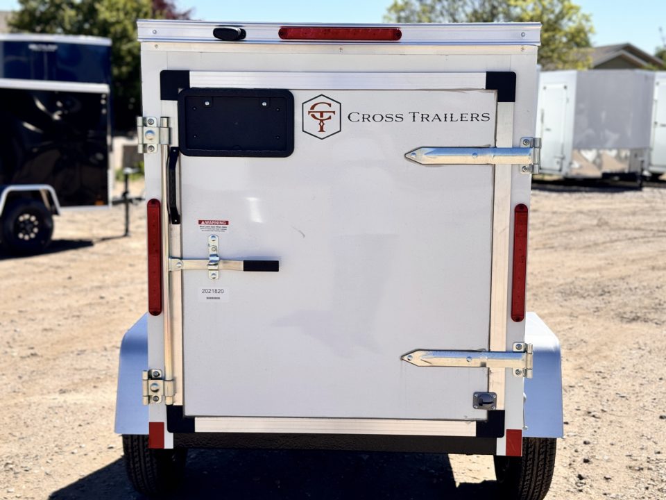 New 2026 Cross Trailers 4-6-1V Enclosed Barn Door 2K GVWR