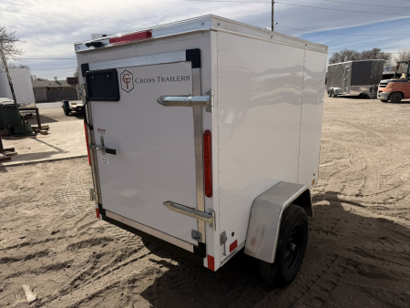 New 2026 Cross Trailers 4-6-1V Enclosed Barn Door 2K GVWR