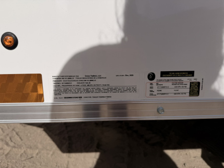 New 2026 Cross Trailers 4-6-1V Enclosed Barn Door 2K GVWR