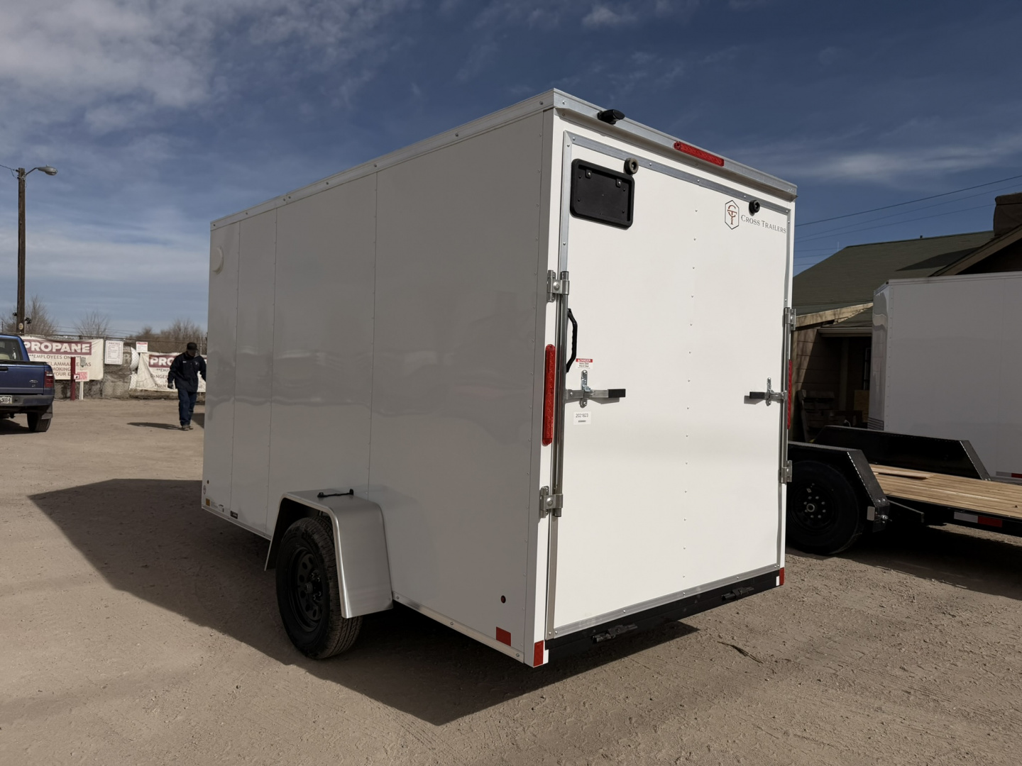 New 2026 Cross Trailers 6-12 Enclosed 3K GVWR