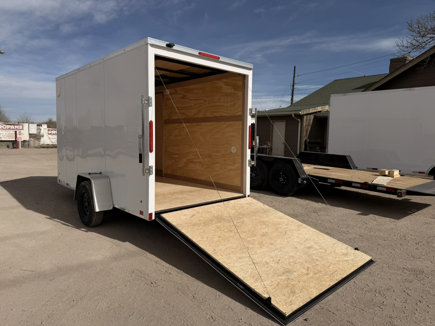 New 2026 Cross Trailers 6-12 Enclosed 3K GVWR