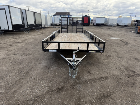 New 2026 Sure-Trac 7X18 7K Tube Top Utility Trailer