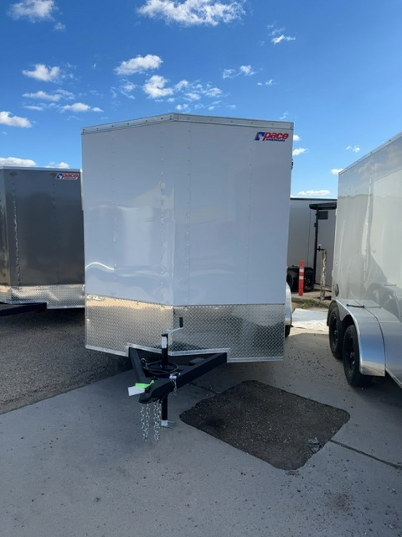 New 2026 Pace American 7X14 7K DLX Out Back Cargo / Enclosed Trailer