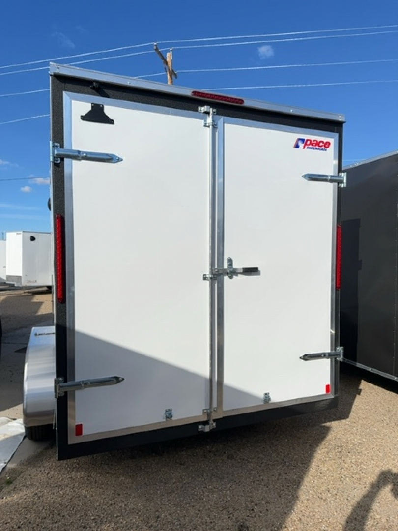 New 2026 Pace American 7X14 7K DLX Out Back Cargo / Enclosed Trailer