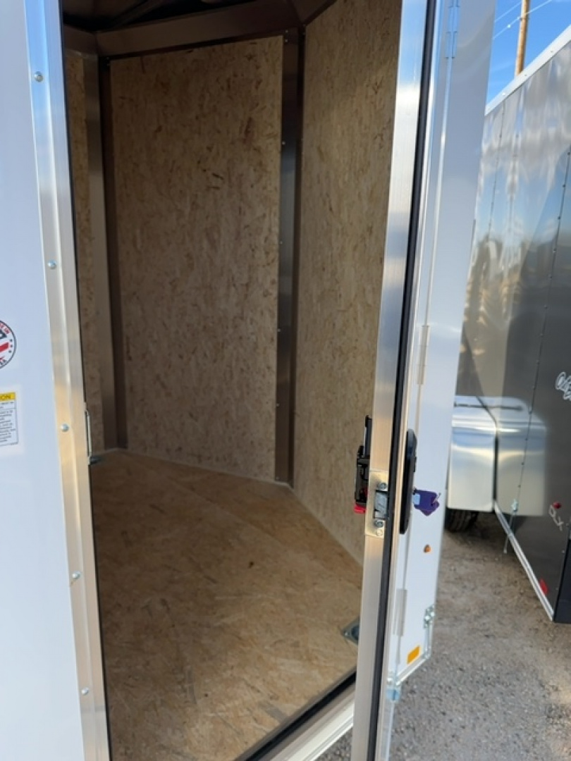 New 2026 Pace American 7X14 7K DLX Out Back Cargo / Enclosed Trailer