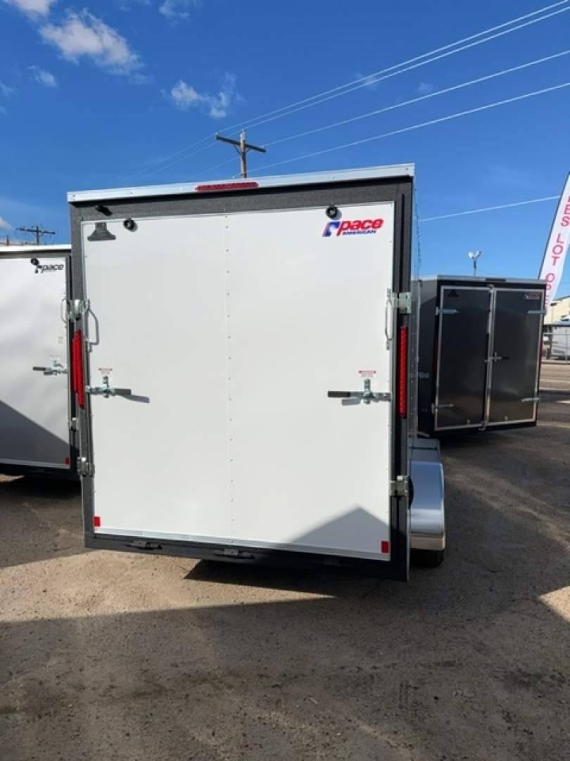 New 2026 Pace American 7X14 7K DLX Out Back Cargo / Enclosed Trailer