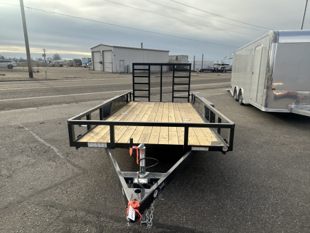 New 2026 Sure-Trac 7X14 7K Tube Top Utility Trailer