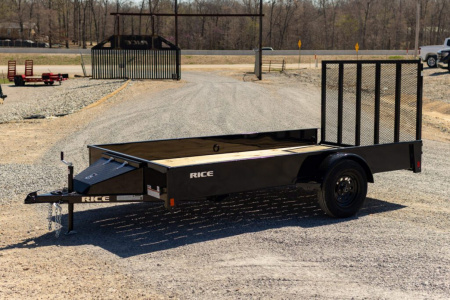 New 2026 Rice SA STEALTH 82" X 12' Utility Trailer