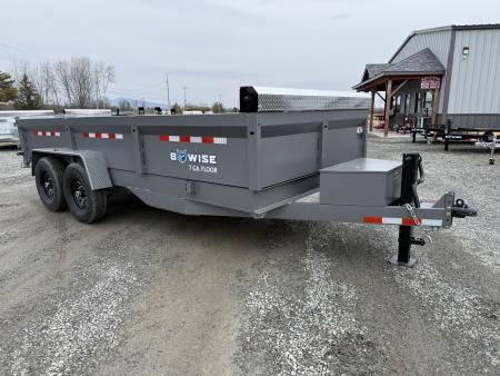 New 2026 BWISE DT716LP-LE-14 Dump Trailer