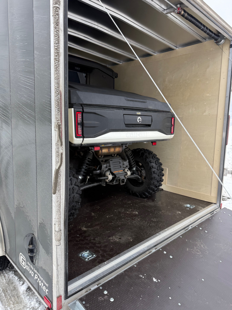 New 2026 Gator Canada Gator Elite 8.5 x 16' 10,000 LB 💪HD SXS Cargo / Enclosed Trailer