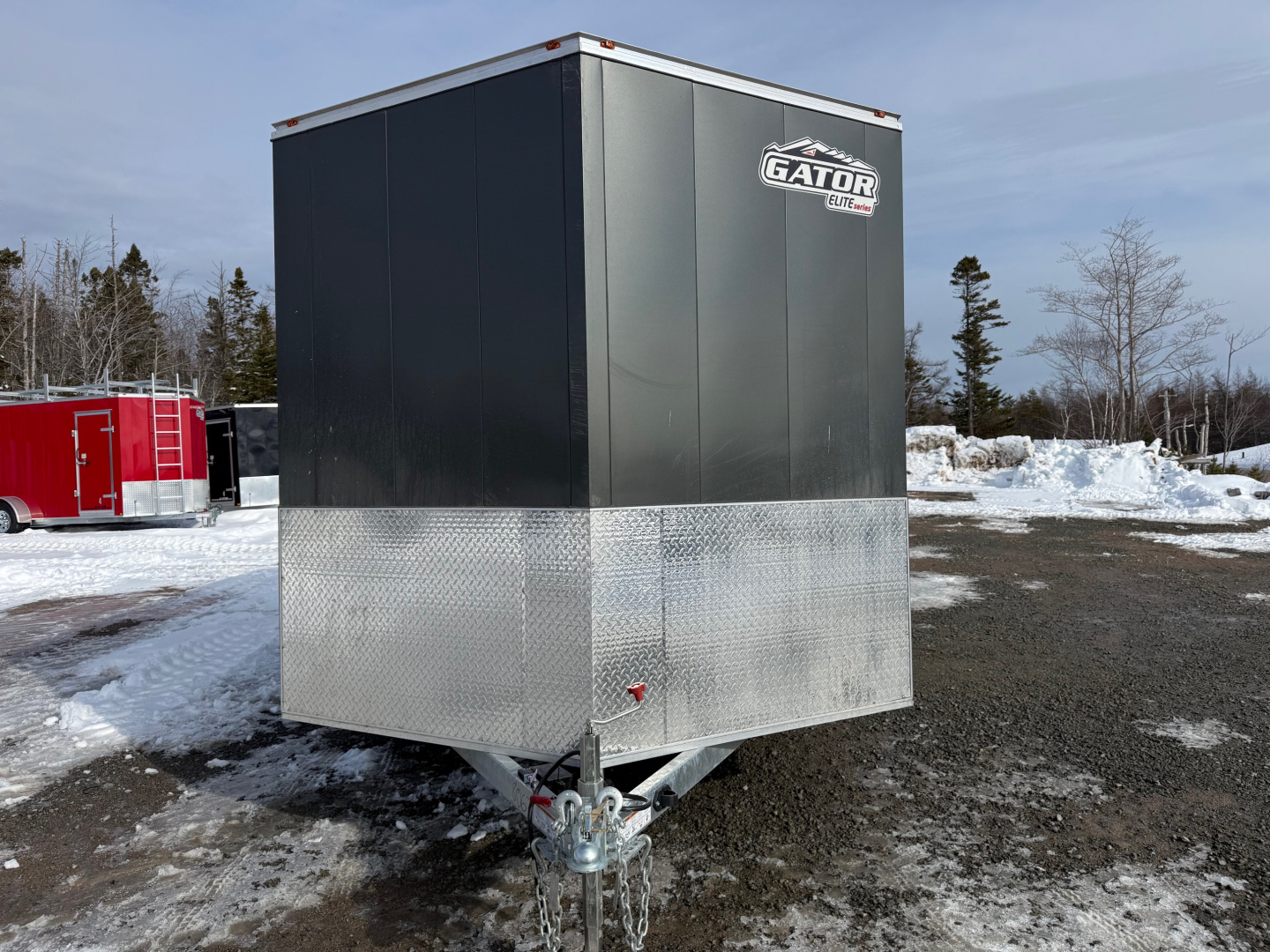 New 2026 Gator Canada Gator Elite 8.5 x 16' 10,000 LB 💪HD SXS Cargo / Enclosed Trailer