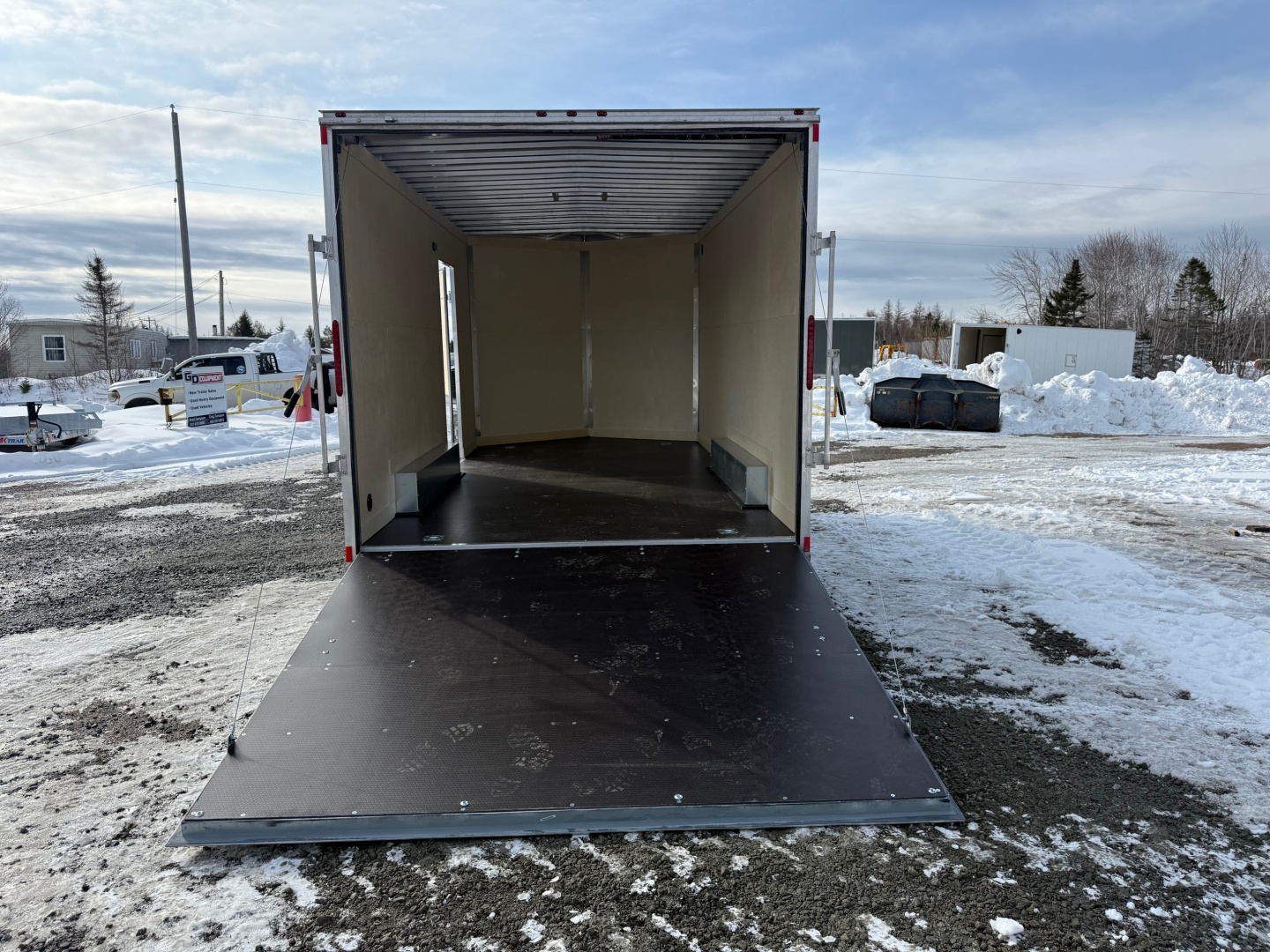 New 2026 Gator Canada Gator Elite 8.5 x 16' 10,000 LB 💪HD SXS Cargo / Enclosed Trailer