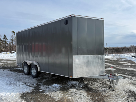 New 2026 Gator Canada Gator Elite 8.5 x 16' 10,000 LB 💪HD SXS Cargo / Enclosed Trailer