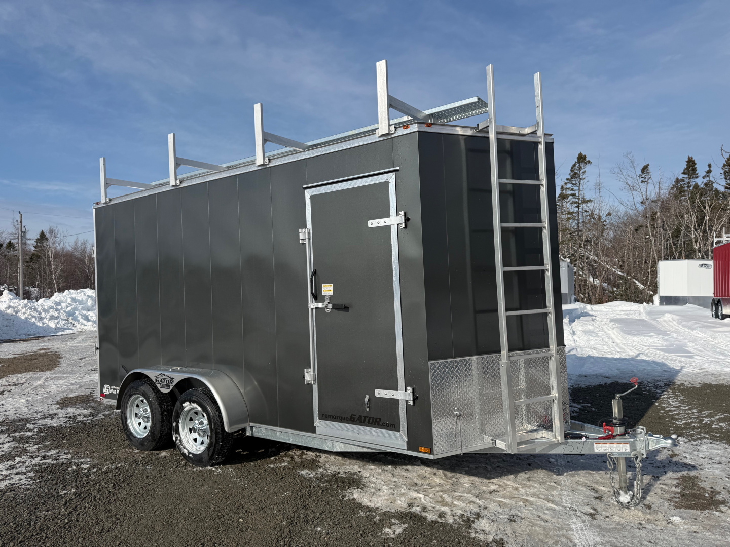 New 2026 Gator Elite 7 x 14 contractor Cargo / Enclosed Trailer