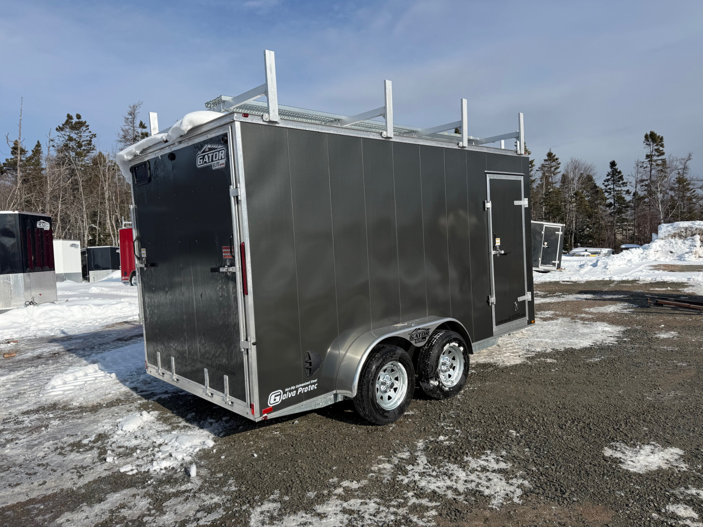 New 2026 Gator Elite 7 x 14 contractor Cargo / Enclosed Trailer