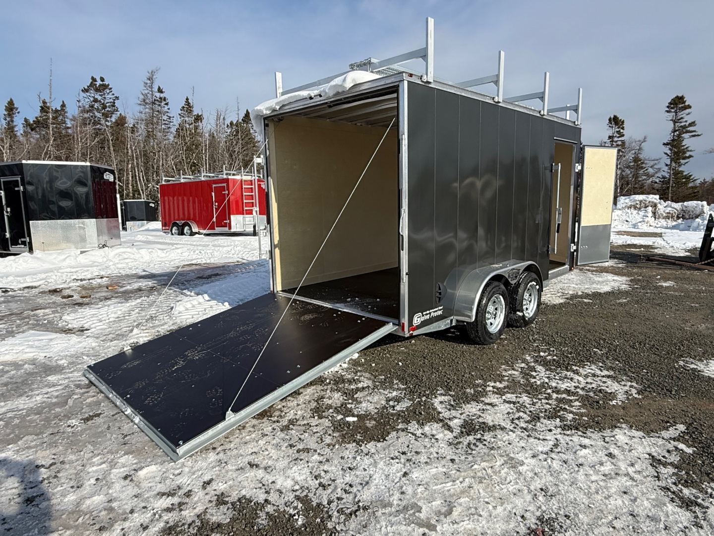 New 2026 Gator Elite 7 x 14 contractor Cargo / Enclosed Trailer