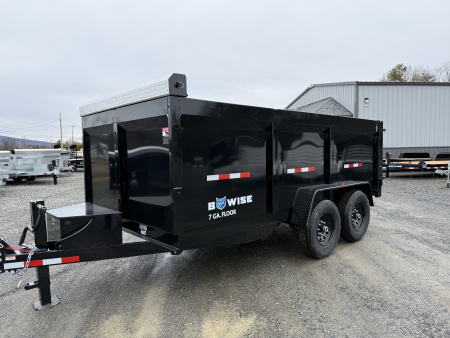 New 2026 BWISE DT714LP-LE-14 Dump Trailer