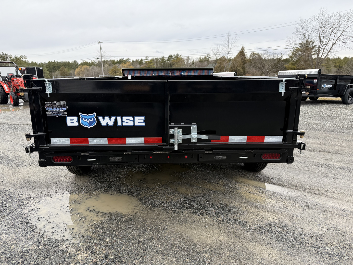 New 2026 BWISE DT714LP-LE-14 Dump Trailer