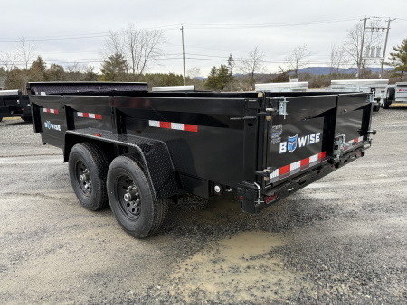 New 2026 BWISE DT714LP-LE-14 Dump Trailer