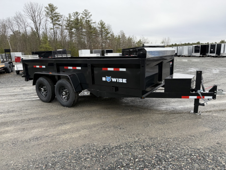 New 2026 BWISE DT714LP-LE-14 Dump Trailer