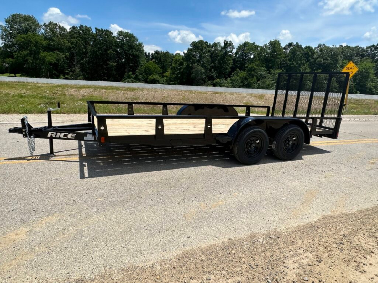 New 2026 Rice Trailers Tandem 82" X 18' Utility Trailer