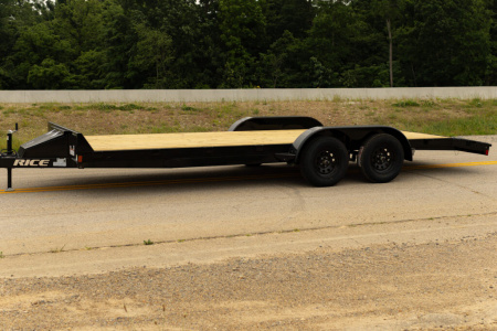 New 2026 Rice Trailers 7k Magnum Car Haulers Flatbed Trailer