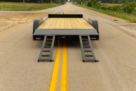 New 2026 Rice 82" x 18' 7k Flatbed Trailer