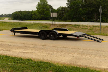 New 2026 Rice Trailers 7k Flatbed Trailer