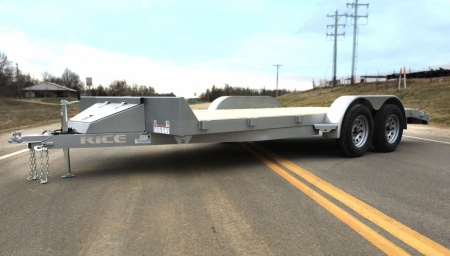 New 2026 Rice Trailers 82  x 22' 10k Flatbed Trailer