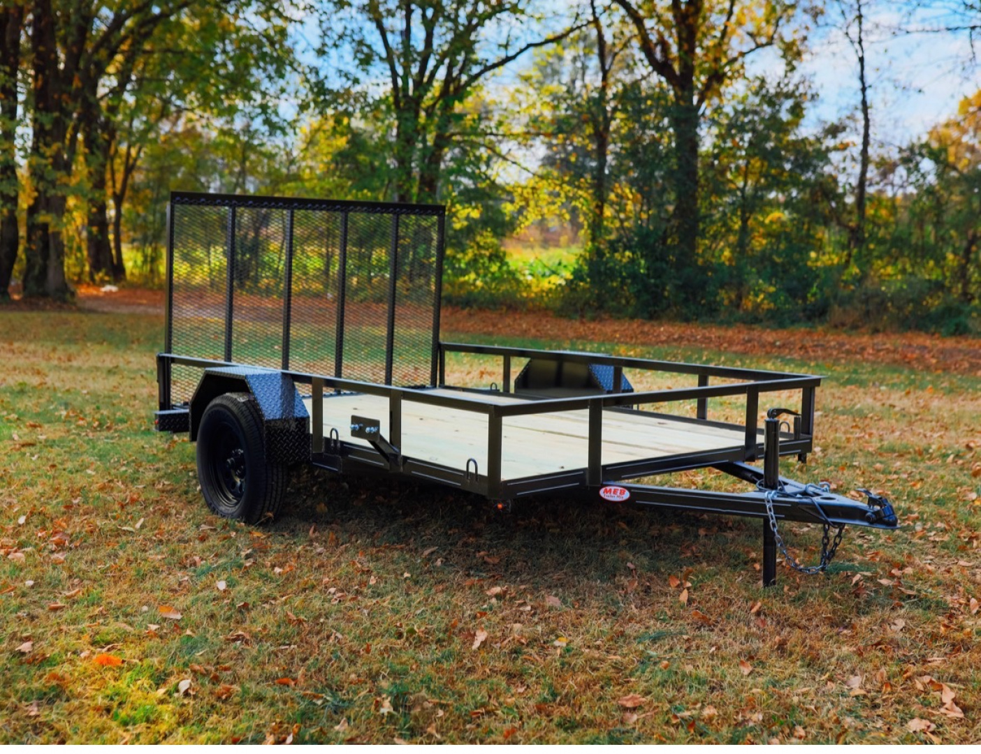 New 2026 MEB SA 77" X 14 Utility Trailer