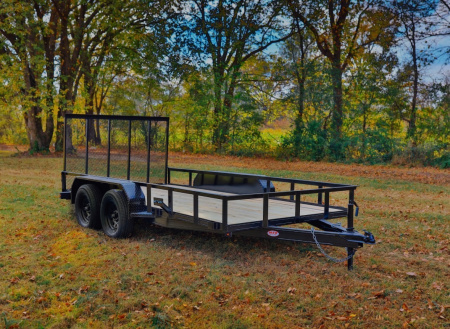 New 2026 MEB TANDEM 77  X 14' Utility Trailer