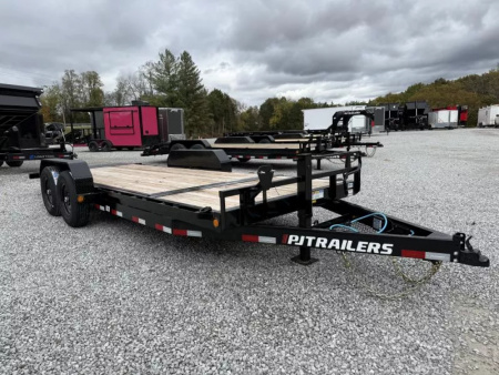 New 2026 PJ Trailers 7X20 GRAVITY TILT 14K GVWR Equipment Trailer