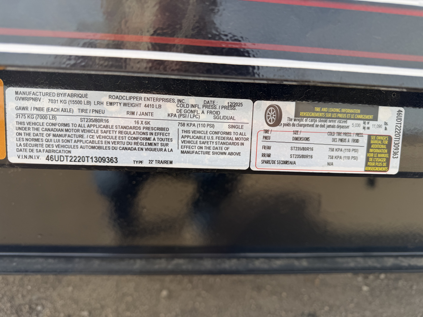 New 2026 Diamond C Trailers HXD207 Tilt Trailer