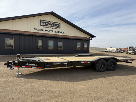 New 2026 Diamond C Trailers HXD207 Tilt Trailer